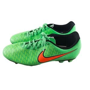 Nike Magista Soccer Cleats Mens 13 Bright Green Orange Swoosh 651343-380